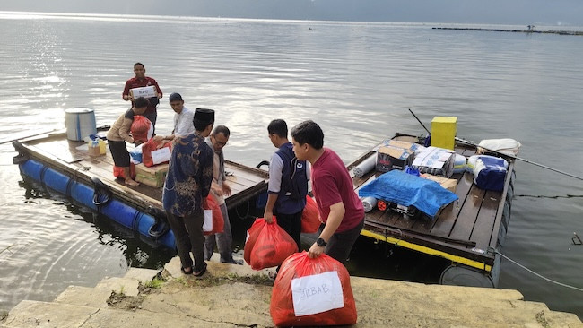 KPU Riau Kirim Bantuan untuk Korban Banjir dan Longsor di Sumatra