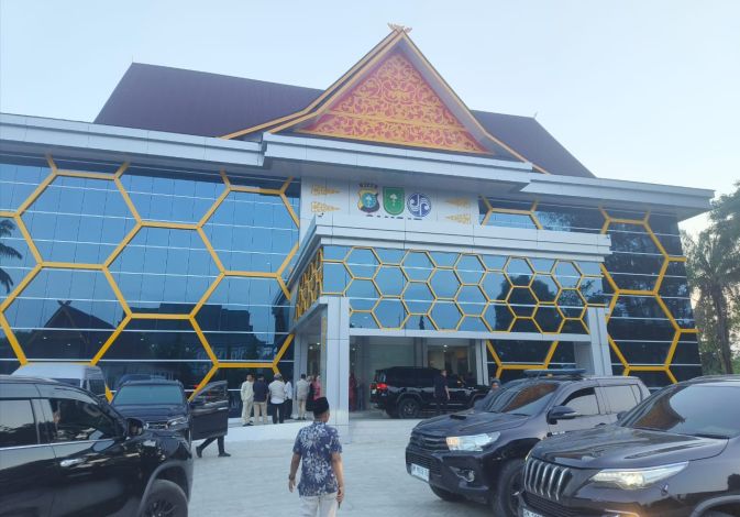 Mei, Gedung Kantor UPT Samsat Bapenda Riau di Dumai Diresmikan