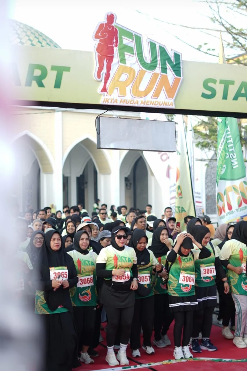 Fun Run IKTA 2025, Ajang Latih Motorik Lewat Gaya Hidup Sehat