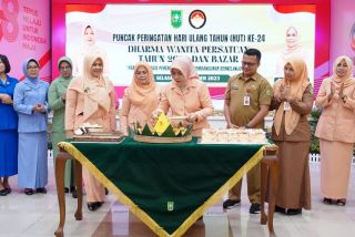 Dharma Wanita Persatuan Riau Rayakan HUT ke-24 DWP