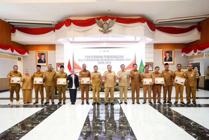 Tujuh Desa di Riau Ditetapkan Sebagai Percontohan Antikorupsi