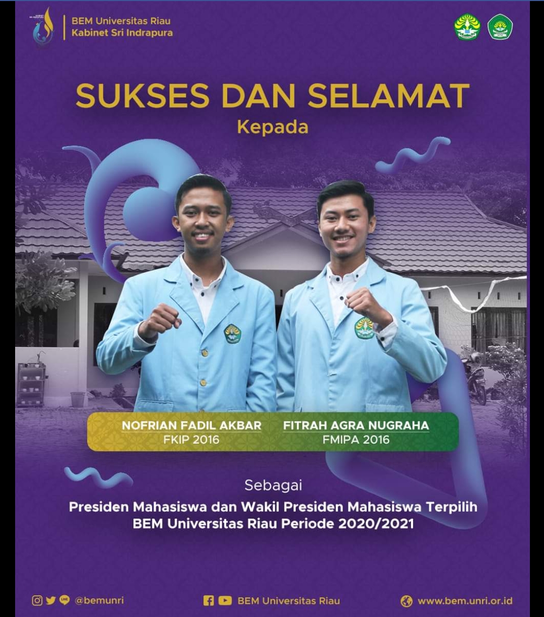 Mantan Wapresma BEM UR Dedy Prianto Bangga Kader KAMMI Nakhodai BEM Universitas Riau 