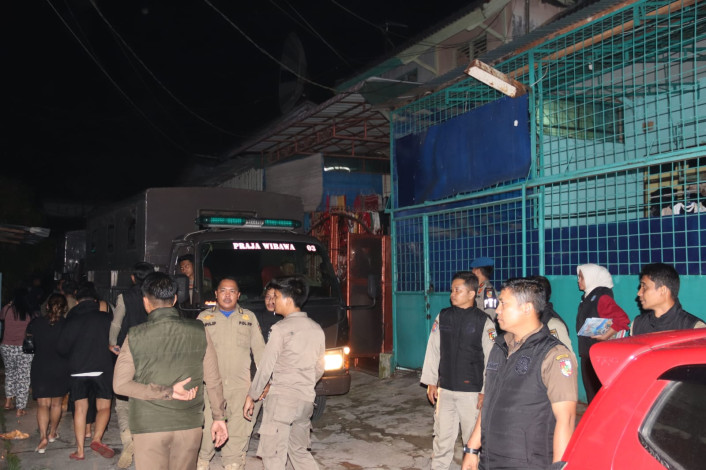 Razia Pekat di Bulan Ramadan, Satpol PP Pekanbaru Amankan Puluhan PSK di Jondul