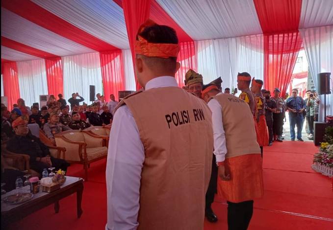 Cegah Kejahatan di Pemukiman Warga, Polda Riau Launching Polisi RW