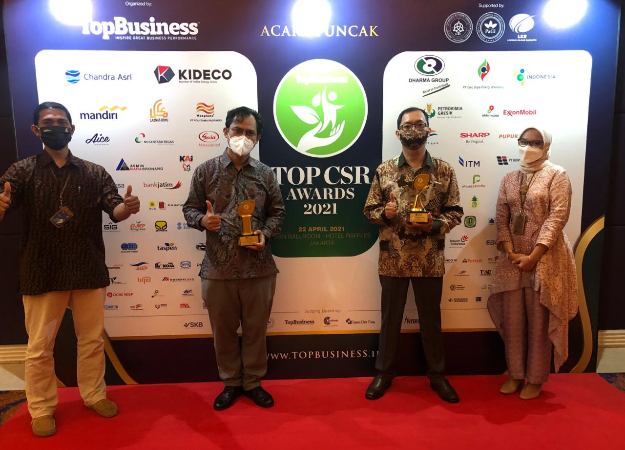 PGN Raih Penghargaan Top CSR Awards 2021