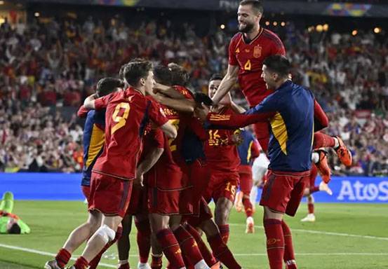 Spanyol Raih Trofi Juara UEFA Nations League 2023