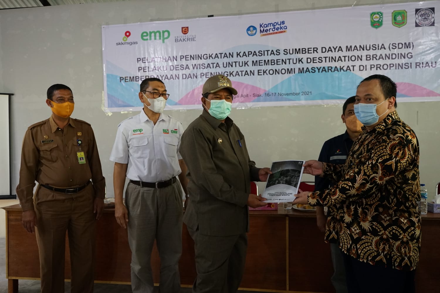 EMP Malacca Strait, Taja Pelatihan Pengelolaan Desa Wisata dan Ekowisata
