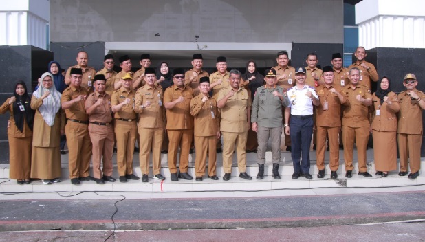 Dipimpin Pj Walikota, Kepala BPKAD Ikuti Apel Gabungan ASN dan Non ASN