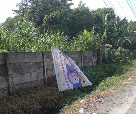 APK Paslon Uun - Ade Dirusak OTK, Merata di Semua Wilayah