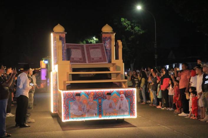 Tak Libatkan OPD, Peserta Pawai Takbir Pemko Pekanbaru Berasal dari Kecamatan