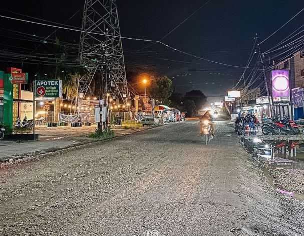 Setelah Prime Coat, Jalan Umban Sari Rumbai Mulai Diaspal