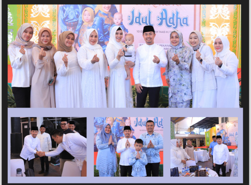 Pererat Silaturahmi, Pj Wako Gelar Open House Rayakan Idul Adha 1445 H