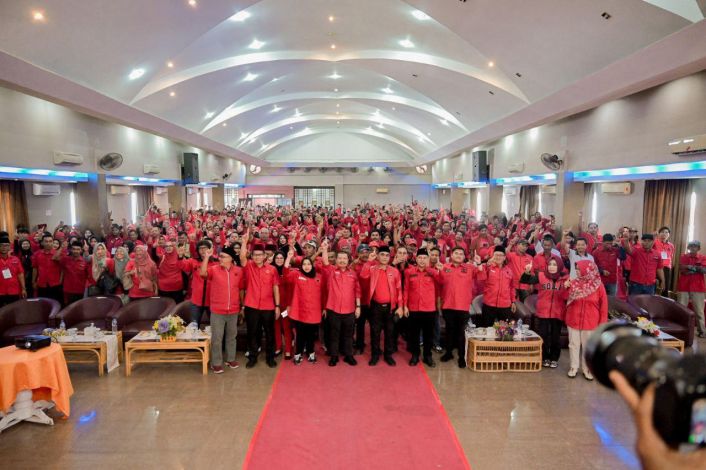 Kader PDIP Diajak Solid Menangkan Kasmarni dan Abdul Wahid