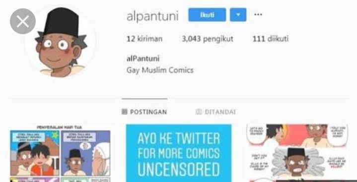 Polisi Telusuri Akun Gay Muslim di Instagram